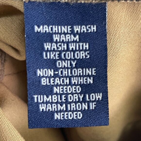 Chaps Skirt Womens Size 12 Animal Print Knee Length Unlined Slit Pockets Boho - Picture 7 of 9